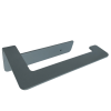 Toilet Roll Holder - Silver - Image 3